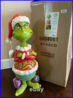 Jim Shore LARGE Grinch 20 Tall Hard to Find