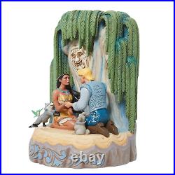 Jim Shore Listen to Your Heart Pocahontas Carved by Heart 6011925 Disney 2023