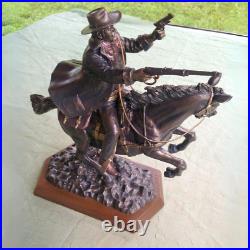 John Wayne Heroic Charge Cold-Cast Bronze Sculpture