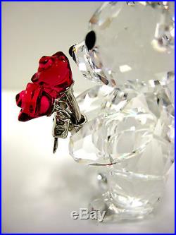 KRIS BEAR RED ROSES FOR YOU 2012 SWAROVSKI CRYSTAL #1096731