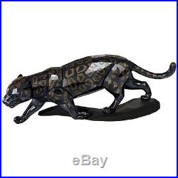 K-SW2254 NIB Swarovski Crystal Figurine Black Jaguar Black Panther 5048145