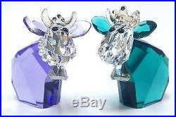 King & Queen Mo, Limited Edition Cow Set 2017 Swarovski Crystal #5270746