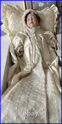 LENOX 1991 CHRISTENING DOLLLenox Victorian Christening DollSleeping Baby Doll