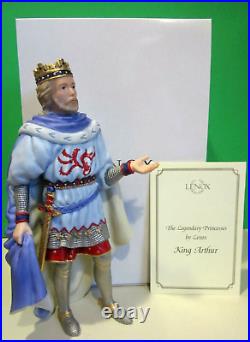 LENOX KING ARTHUR LEGENDARY PRINCESS sculpture Camelot - NEW in BOX with COA