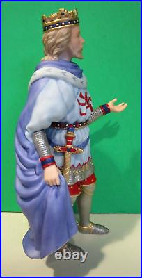 LENOX KING ARTHUR LEGENDARY PRINCESS sculpture Camelot - NEW in BOX with COA