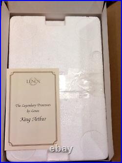 LENOX KING ARTHUR LEGENDARY PRINCESS sculpture Camelot - NEW in BOX with COA