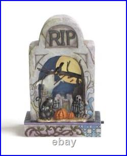 LIGHT UPJim ShoreHAUNTED EVEGraveyard Diorama NIBHalloween4017589