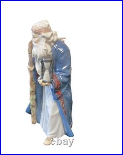 LLADRO 6696 Millennium Father Time Retired 1999 Mint Condition 11