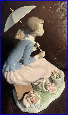 LLADRO NAO 419 Flowers from My Garden Retired! See Description! No Box! Rare