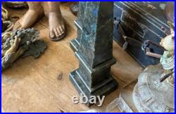 Labradorite Stone Obelisk Pair, Living Room Obelisk, Christmas Eve Gifts Decor Labradorite Stone Obelisk Pair, Living Room Obelisk, Christmas Eve Gifts Decor