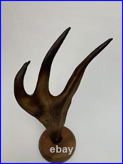 Lance Domonoske, Sterling Alaska 1994, Vintage Deer Sculpture