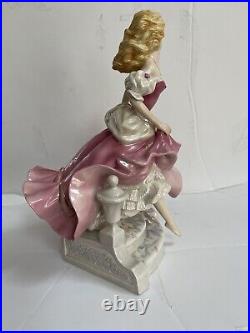 Large Franklin Mint RAPUNZEL And CINDERELLA Gerda Neubauer Porcelain Figurine