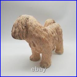 Large Vintage Lhasa Apso Danbury Mint Dog Resin Statue Rare 7H