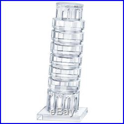 Leaning Tower Of Pisa Italy Travel Souvenir 2019 Clear Swarovski Crystal 5428010