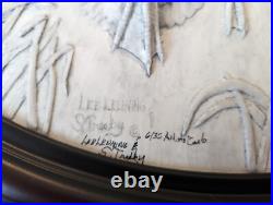 Lee Leuning Sherri Treeby Bad River Artworks Original Framed 3D Sculpture 6/35 Lee Leuning Sherri Treeby Bad River Artworks Original Framed 3D Sculpture 6/35