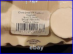 Lenox China Jewels Nativity Elephant Figurine Mint With Tag Free Shipping