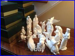 Lenox Collections The Nativity 1988 Limited Edition Boxes & COA 18 Pieces