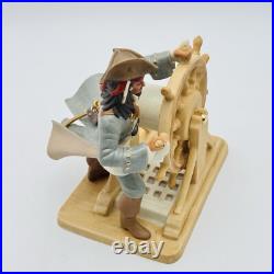 Lenox Disney Captain Jack Sparrow Pirates Of The Caribbean Steering Boat NEW