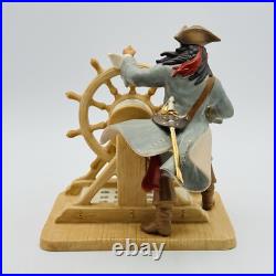 Lenox Disney Captain Jack Sparrow Pirates Of The Caribbean Steering Boat NEW