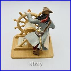 Lenox Disney Captain Jack Sparrow Pirates Of The Caribbean Steering Boat NEW