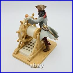 Lenox Disney Captain Jack Sparrow Pirates Of The Caribbean Steering Boat NEW
