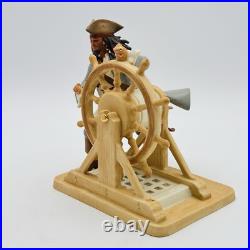 Lenox Disney Captain Jack Sparrow Pirates Of The Caribbean Steering Boat NEW