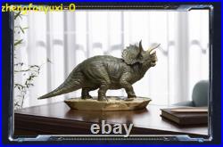Limited 120 Triceratops Dinosaur Brass Statue Model Figure Collectible Display