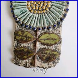 Lisa Larson Sunflower ceramic plate