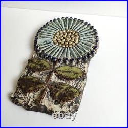 Lisa Larson Sunflower ceramic plate