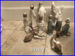 Lladro 4670-4680 Nativity 11 pieces Retired! Mint! No Boxes! Great Gift! L@@K