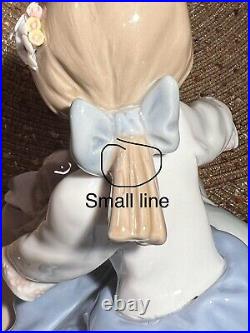 Lladro 5688 Dog' Best Friend Girl with Dog Porcelain Figurine Please Read