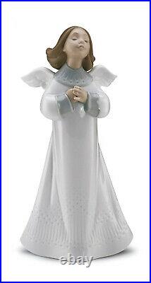 Lladro An Angel's Wish #6788 Brand New In Box Green Religious Prayer Cute Save$$
