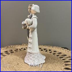 Lladro Bride & Groom #4808 Couple Getting Married Great Condition Retired