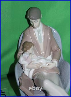 Lladro Daddy's Blessings Porcelain Figurine 6504 Spain 01 GYU Daisa 1997