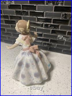 Lladro Figurine #5373 Teresita / Girl Dancing with Rose -RARE NO BOX