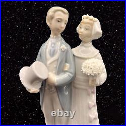 Lladro Figurine Boda De Antano Wedding Marriage Couple Bride Groom #4808 Spain