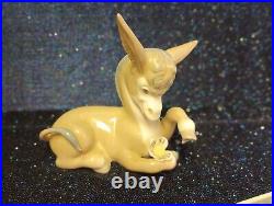 Lladro Figurine Donkey Scarce 5 1/4 H OOP 1985