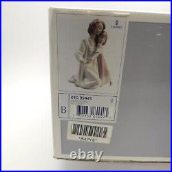 Lladro Figurinegood Night#05449orig Boxmother/daughter7 7/8 X 5 1/2
