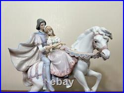 Lladro Love Story Prince Princess Figurine #5991 withBox, Signed by Mari Carmen