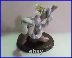 Lladro The Snake 01006780 Porcelain Figurine The Chinese Zodiac Collection