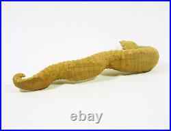 Loch Ness Monster Nessie, Vintage Handmade Woodenware Carved Figurine! (f009)