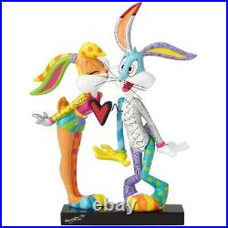 Looney Tunes By Britto Lola Bunny & Bugs Bunny Kissing Figurine