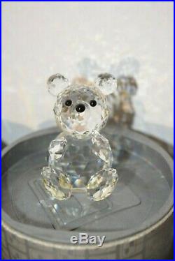 Lot 12 Swarovski Silver Crystal Figurines in Boxes Dog Owl Bear Elephant Rabbit