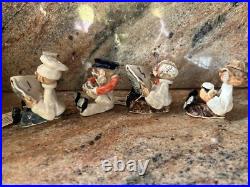 Lot Of 4 Gillian Nunan Porcelain Figures Excellent Condition signed 3