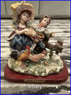 Lot Of 6 Mirella Collection Gorgeous Vintage Rare Figurines Retail $100-150 Each