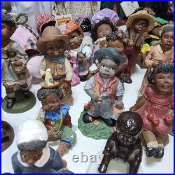 Lot of 73 african american vintage figurines dolls plush 80s mixed signed #s Lot of 73 african american vintage figurines dolls plush 80s mixed signed #s