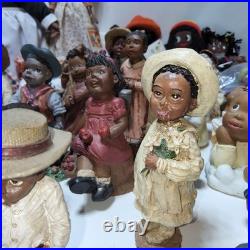 Lot of 73 african american vintage figurines dolls plush 80s mixed signed #s Lot of 73 african american vintage figurines dolls plush 80s mixed signed #s