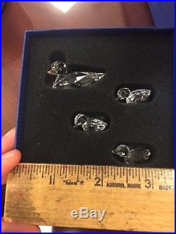 Lot of 7 Swarovski Crystal Figurines In Original Packaging Plus Free Gift