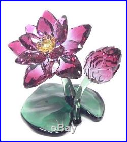 Lotus 2017 Beautiful Vibrant Color Crystal Flower Swarovski Crystal 5275716