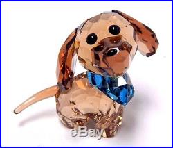 MILO THE DACHSHUND PUPPY DOG CRYSTAL LOVLOTS 2015 SWAROVSKI #5063336